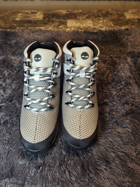 Timberland Other - Timberland Men’s Gray Knit Hiking Boots with Black Trim